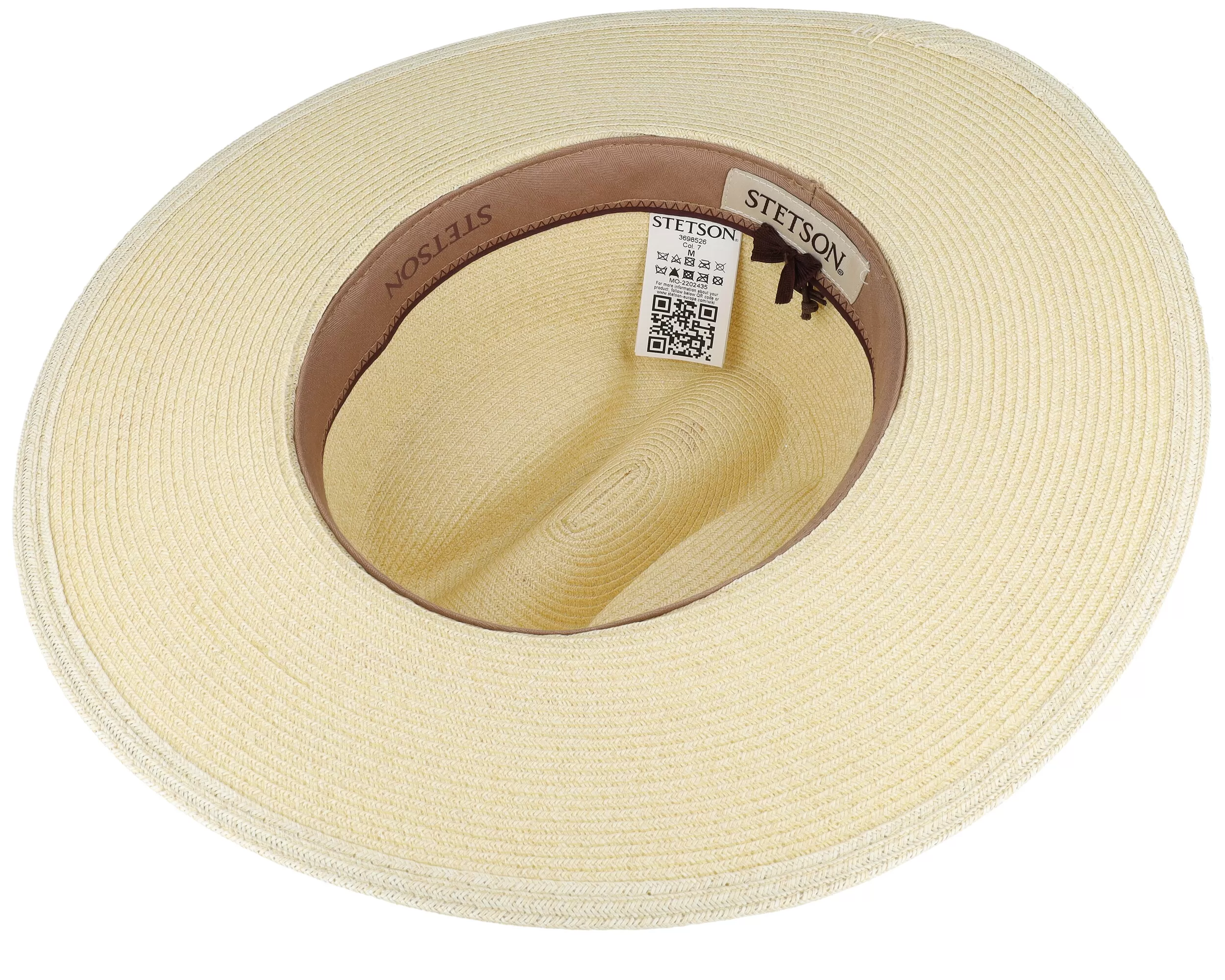Western Toyo Beige Straw Hat - Stetson 4 Western Toyo Beige Straw Hat - Stetson - Image 4