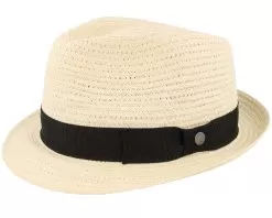 Trilby Toyo Beige Straw Hat - Lierys