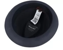 Player Woolfelt Charcoal Fedora - Stetson 7 Player Woolfelt Charcoal Fedora - Stetson -Fashion Hat Online 4063633148668 4
