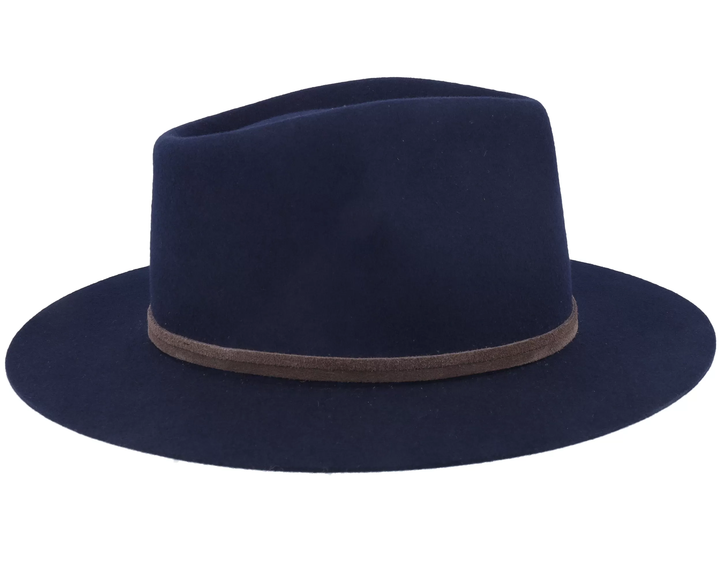 Woolfelt Navy Fedora - Stetson 3 Woolfelt Navy Fedora - Stetson - Image 3