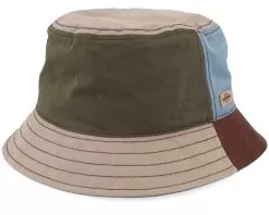 Bucket Waxed Cotton Color Block Multi Bucket - Stetson