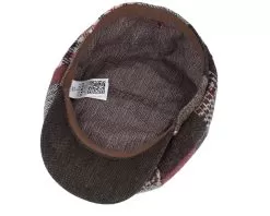 Hatteras Patchwork Multi Flat Cap - Stetson 8 Hatteras Patchwork Multi Flat Cap - Stetson -Fashion Hat Online 4063633155314 4