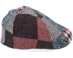 Texas Patchwork Multi Flat Cap - Stetson -Fashion Hat Online 4063633155352 3