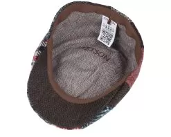 Texas Patchwork Multi Flat Cap - Stetson -Fashion Hat Online 4063633155352 4