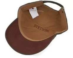 Baseball Cap Waxed Cotton Dark Green Adjustable - Stetson 10 Baseball Cap Waxed Cotton Dark Green Adjustable - Stetson -Fashion Hat Online 4063633156229 5