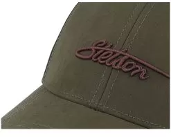 Baseball Cap Waxed Cotton Dark Green Adjustable - Stetson 11 Baseball Cap Waxed Cotton Dark Green Adjustable - Stetson -Fashion Hat Online 4063633156229 6