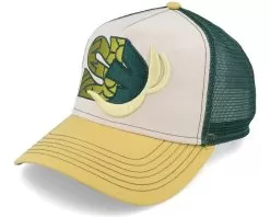 Planty S Stetson X The Feebles Beige/Green Trucker - Stetson