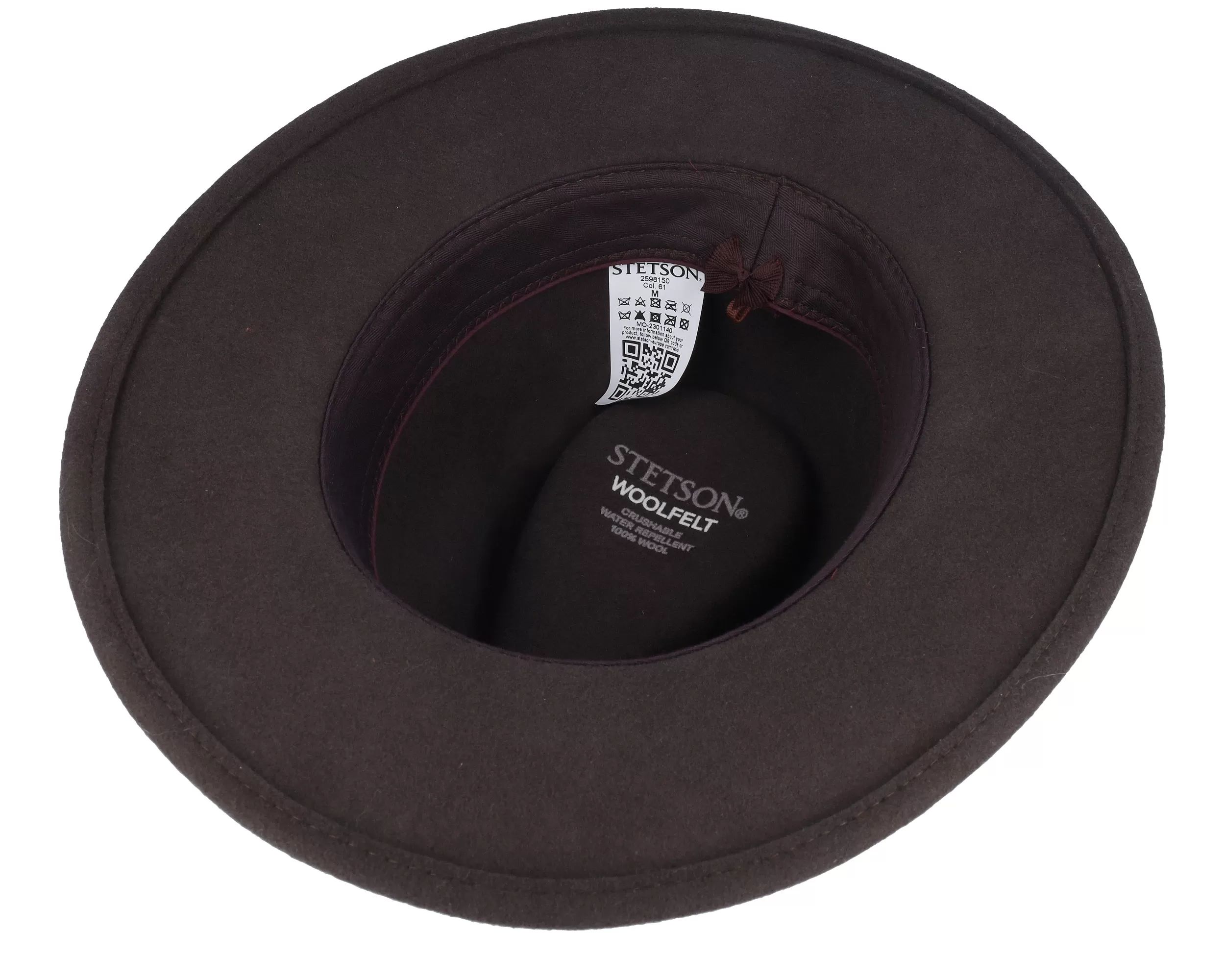 Woolfelt Traveller Brown - Stetson 4 Woolfelt Traveller Brown - Stetson - Image 4