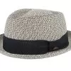 Diamond Paperhut Beige/Black Straw Hat - Göttmann