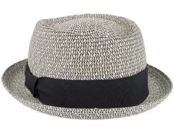 Diamond Paperhut Beige/Black Straw Hat - Göttmann -Fashion Hat Online 4064137017771 2