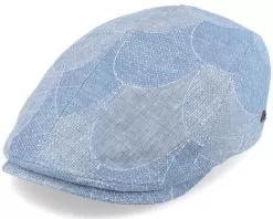 Jackson Blue/White Flat Cap - Göttmann