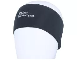 Real Stuff Black Headband - Jack Wolfskin -Fashion Hat Online 4064993573985 3