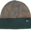 Maarweg Beanie Slate Green Allover Cuff - Jack Wolfskin