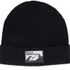 Edo Badge Beanie Black Cuff - Jack Wolfskin