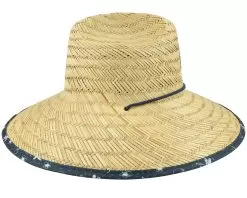 Straw Sunbucket P Bright White/Navy Blazer Straw Hat - Puma -Fashion Hat Online 4065449872874 3