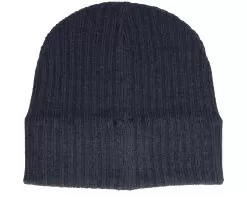 Knitted Ribbed Mid Grey Marl Beanie - Lyle & Scott 4 Knitted Ribbed Mid Grey Marl Beanie - Lyle & Scott -Fashion Hat Online 5054783891183 2