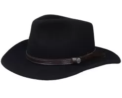 Crushable Outback Black Traveler - Jaxon & James