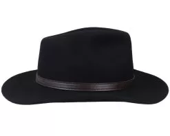 Crushable Outback Black Traveler - Jaxon & James -Fashion Hat Online 5055303700299 3
