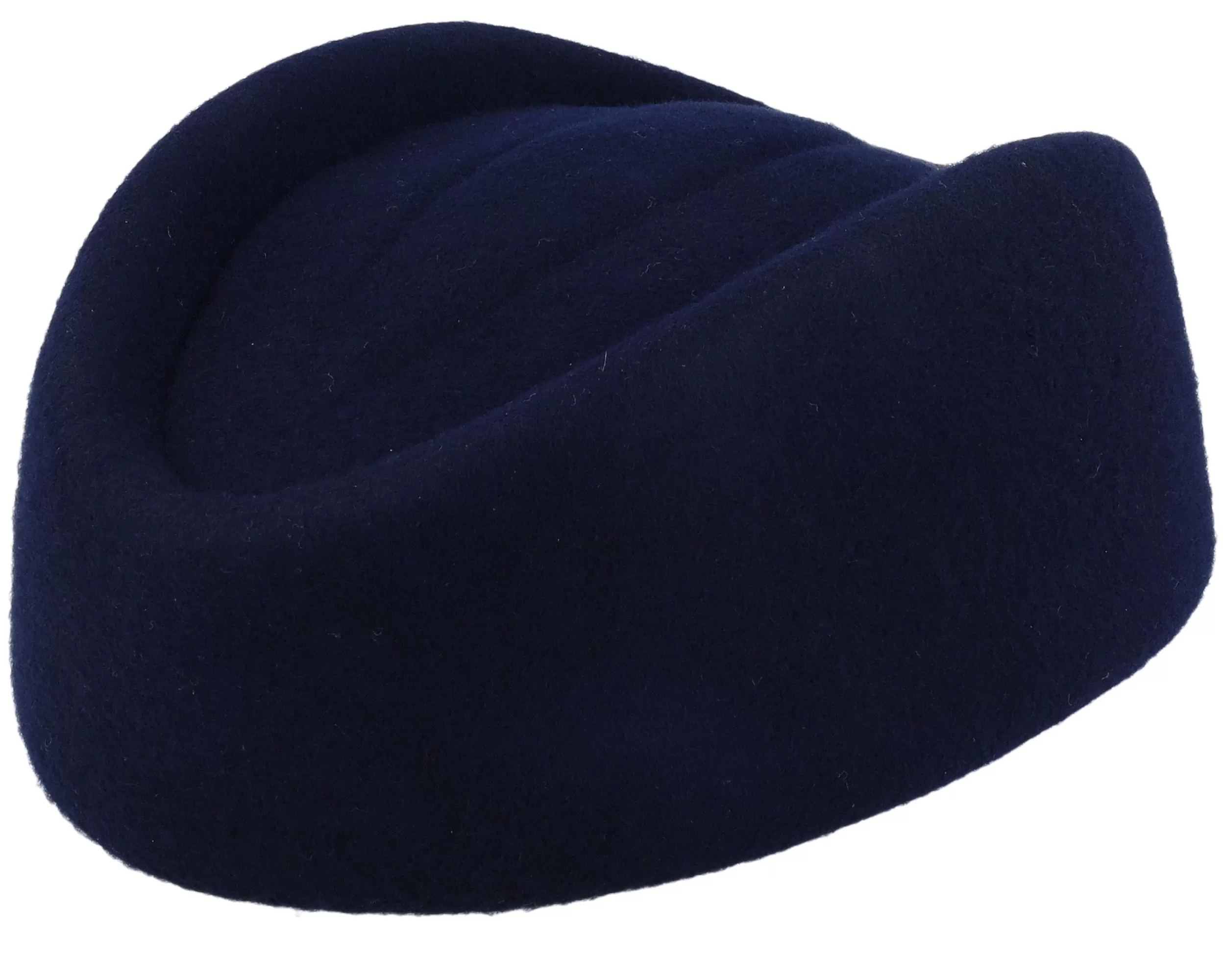 Womens Navy Blue Stewardess Pillbox Hat - Sur La Tête 1 Womens Navy Blue Stewardess Pillbox Hat - Sur La Tête