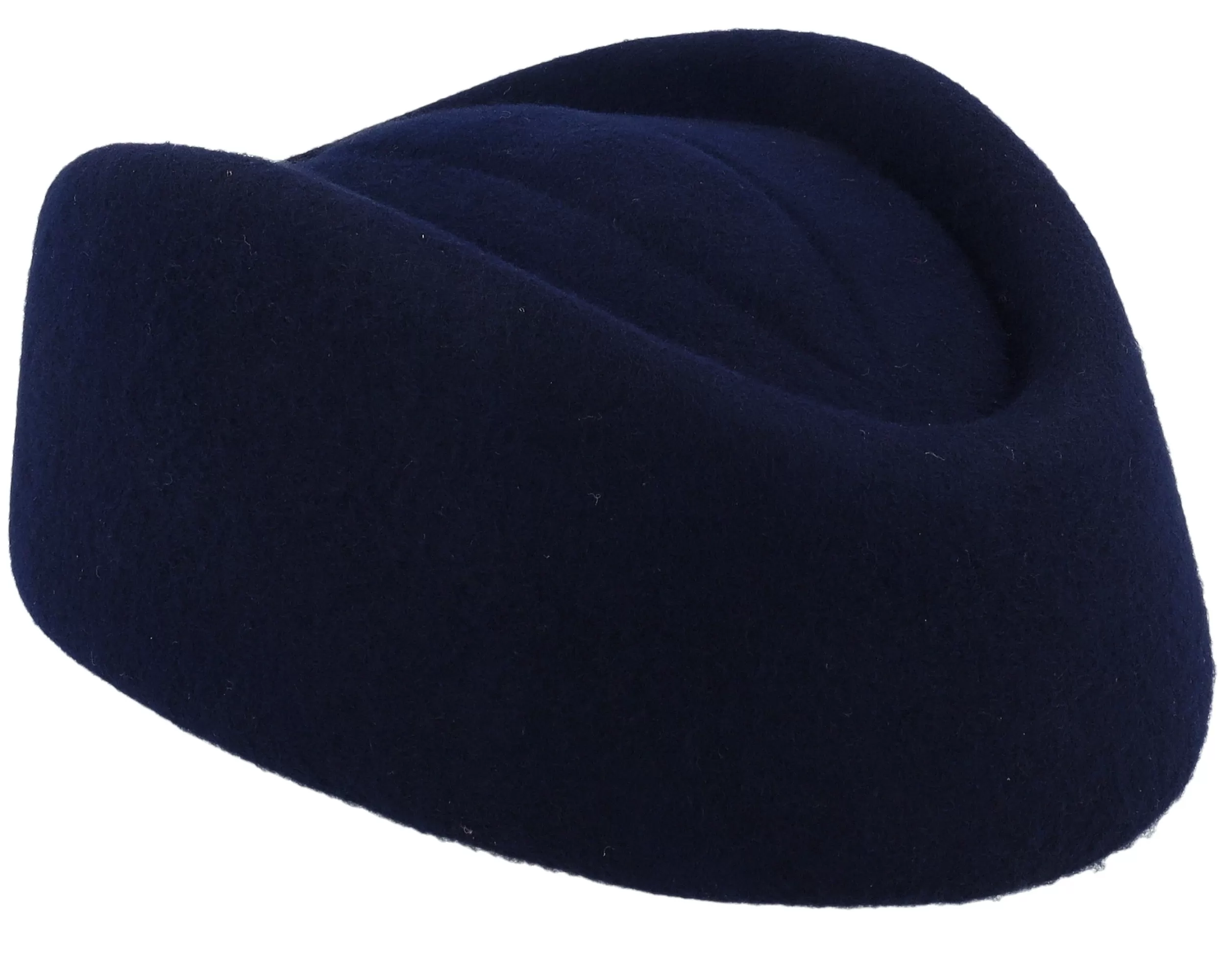 Womens Navy Blue Stewardess Pillbox Hat - Sur La Tête 3 Womens Navy Blue Stewardess Pillbox Hat - Sur La Tête - Image 3