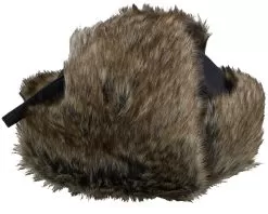 Washed Faux Leather Black Trapper - Jaxon & James -Fashion Hat Online 5055303731873 4