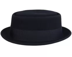 Crushable Black Pork Pie - Jaxon & James -Fashion Hat Online 5055303738490 3