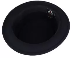 Crushable Black Pork Pie - Jaxon & James -Fashion Hat Online 5055303738490 4