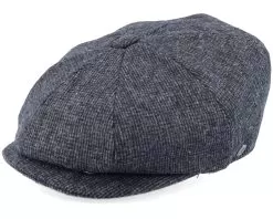 Union Newsboy Black Flat Cap - Jaxon & James