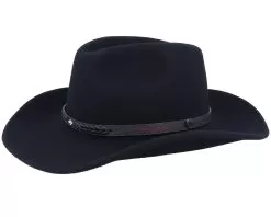 Comanche Black Cowboy Hat - Jaxon & James