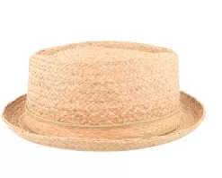 Raffia Diamond Crown Straw Pork Pie - Jaxon & James -Fashion Hat Online 5055303760743 3