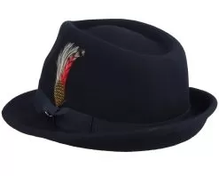 Detroit Black Trilby Hat - Jaxon & James -Fashion Hat Online 5055303766219 2
