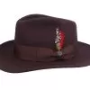 Ford Brown Fedora - Jaxon & James