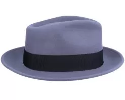 Crushable C-Crown Grey Fedora - Jaxon & James -Fashion Hat Online 5055791800860 3