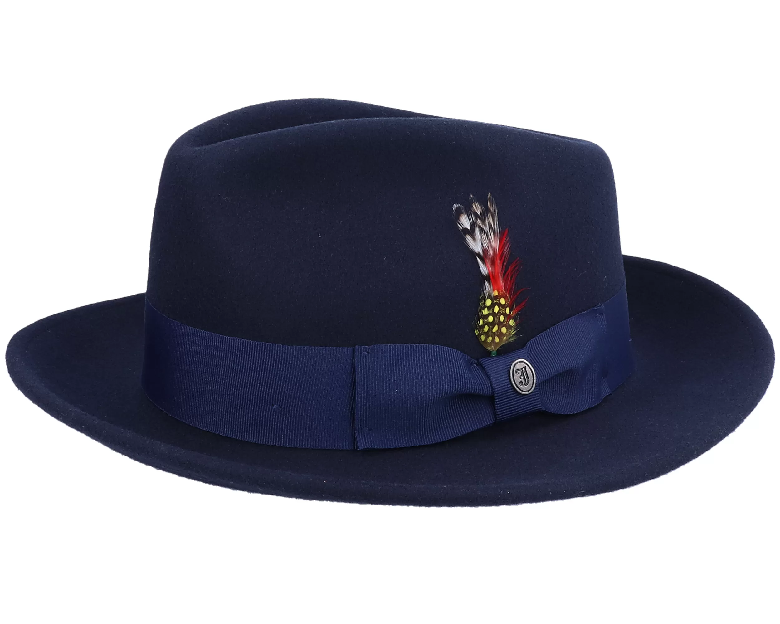 Crushable C-Crown Navy Fedora - Jaxon & James 1 Crushable C-Crown Navy Fedora - Jaxon & James
