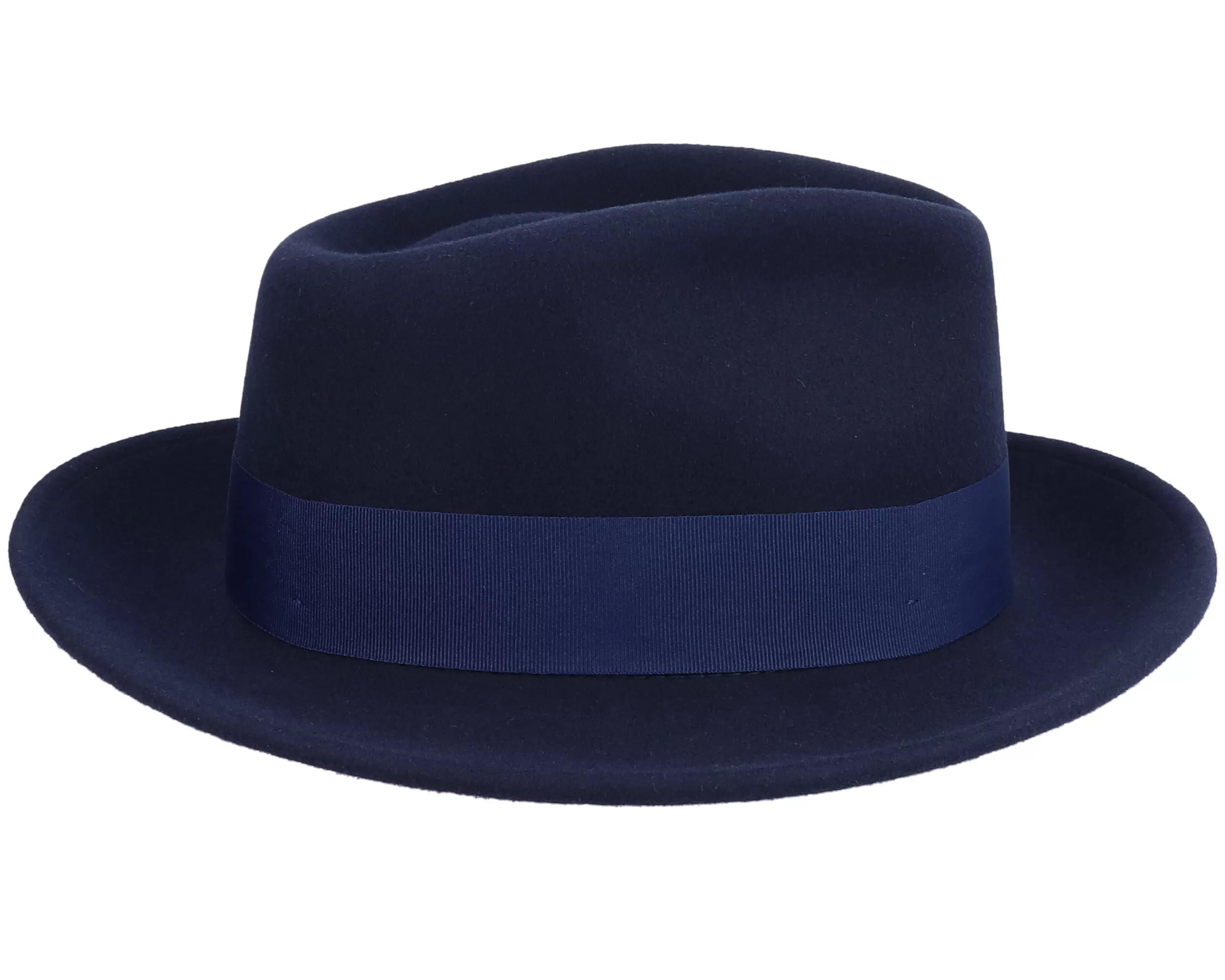 Crushable C-Crown Navy Fedora - Jaxon & James 3 Crushable C-Crown Navy Fedora - Jaxon & James - Image 3