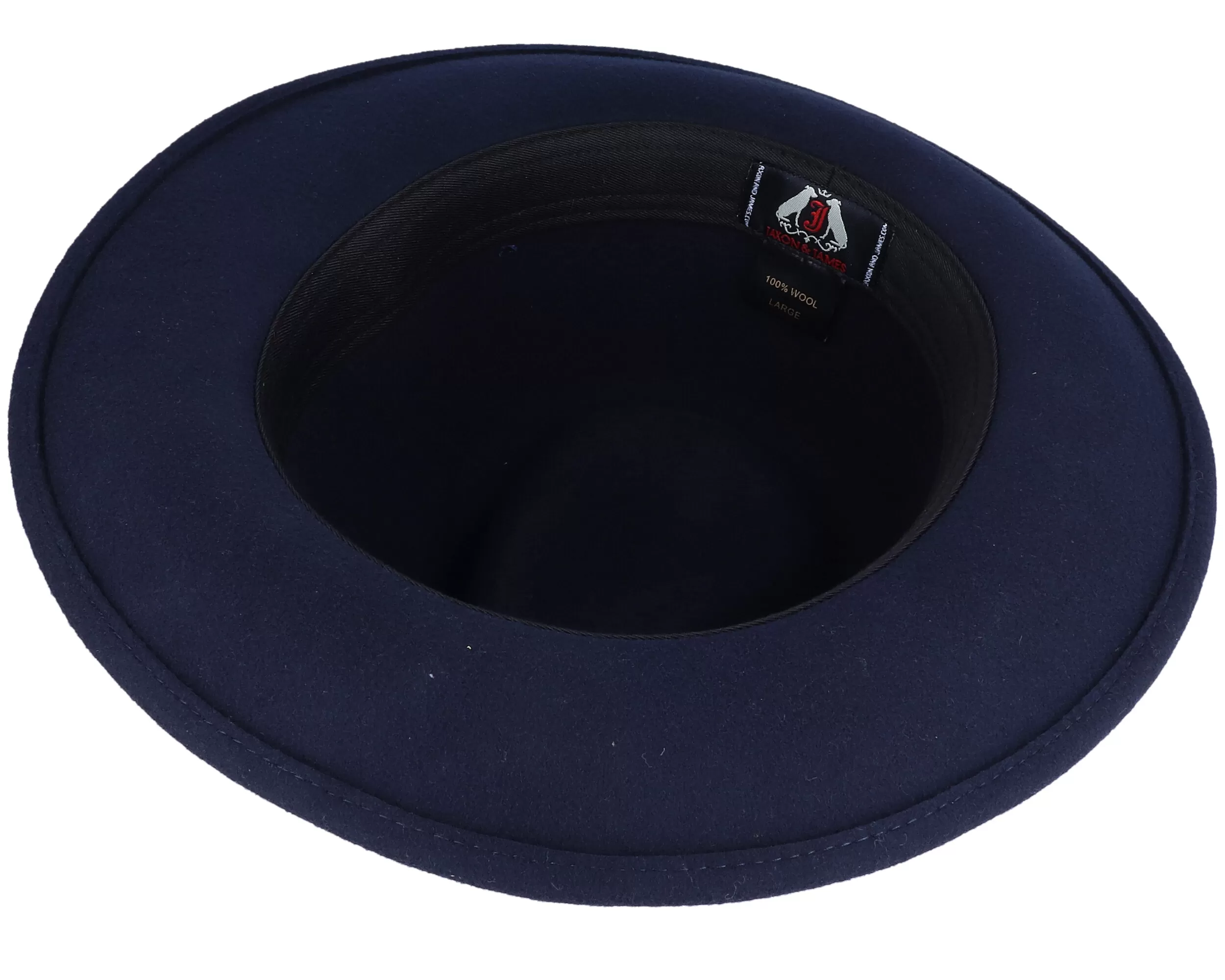 Crushable C-Crown Navy Fedora - Jaxon & James 4 Crushable C-Crown Navy Fedora - Jaxon & James - Image 4