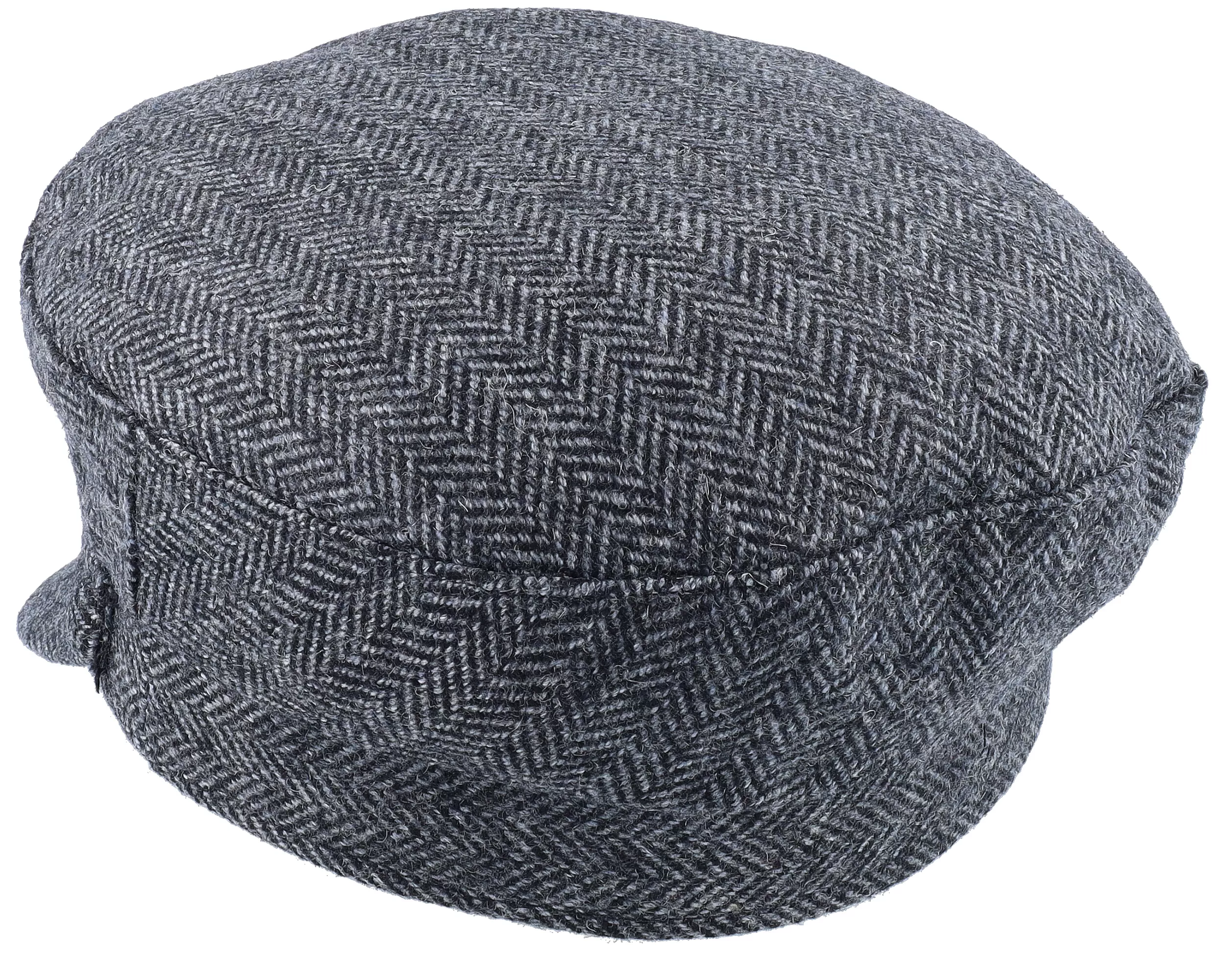 Herringbone Fiddler Charcoal Vega Cap - Jaxon & James 2 Herringbone Fiddler Charcoal Vega Cap - Jaxon & James - Image 2
