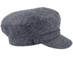 Herringbone Fiddler Charcoal Vega Cap - Jaxon & James 7 Herringbone Fiddler Charcoal Vega Cap - Jaxon & James -Fashion Hat Online 5055791817264 3
