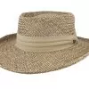 Pebble Beach Natural Gambler Straw Hat - Jaxon & James