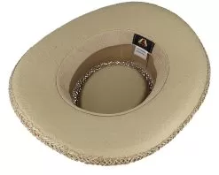 Pebble Beach Natural Gambler Straw Hat - Jaxon & James -Fashion Hat Online 5055791837064 4