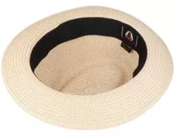 Pinch Crown Toyo Braided Natural/Black Trilby - Jaxon & James -Fashion Hat Online 5055791840996 4