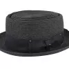 Toyo Braided Black Pork Pie - Jaxon & James