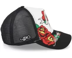 Love Ed Twill Front Mesh White/Black Trucker - Ed Hardy -Fashion Hat Online 5056160056413 4