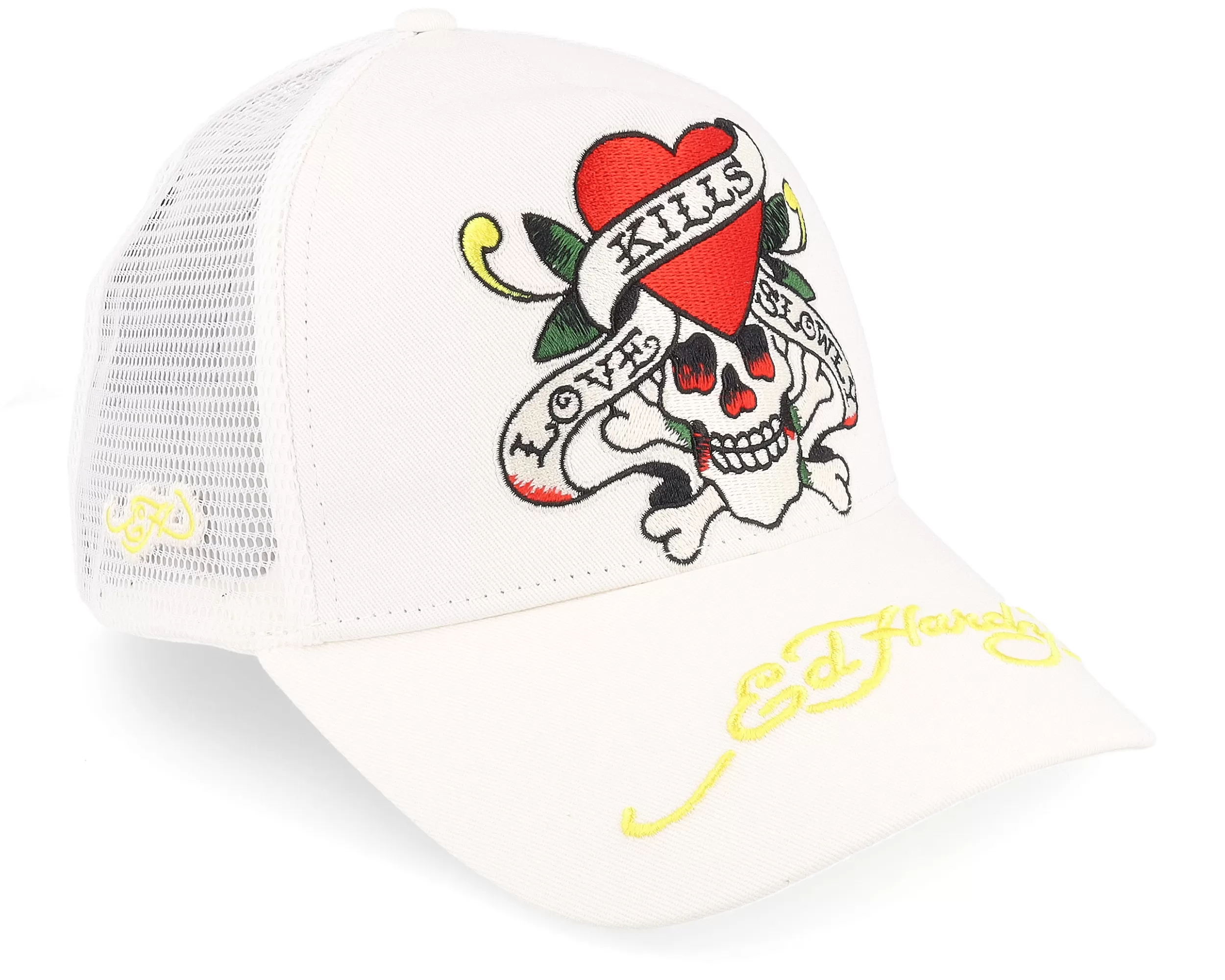 Love-slowly Offwhite Trucker - Ed Hardy 1 Love-slowly Offwhite Trucker - Ed Hardy