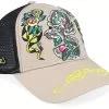 Rose-slither Chinchilla/Black Trucker - Ed Hardy