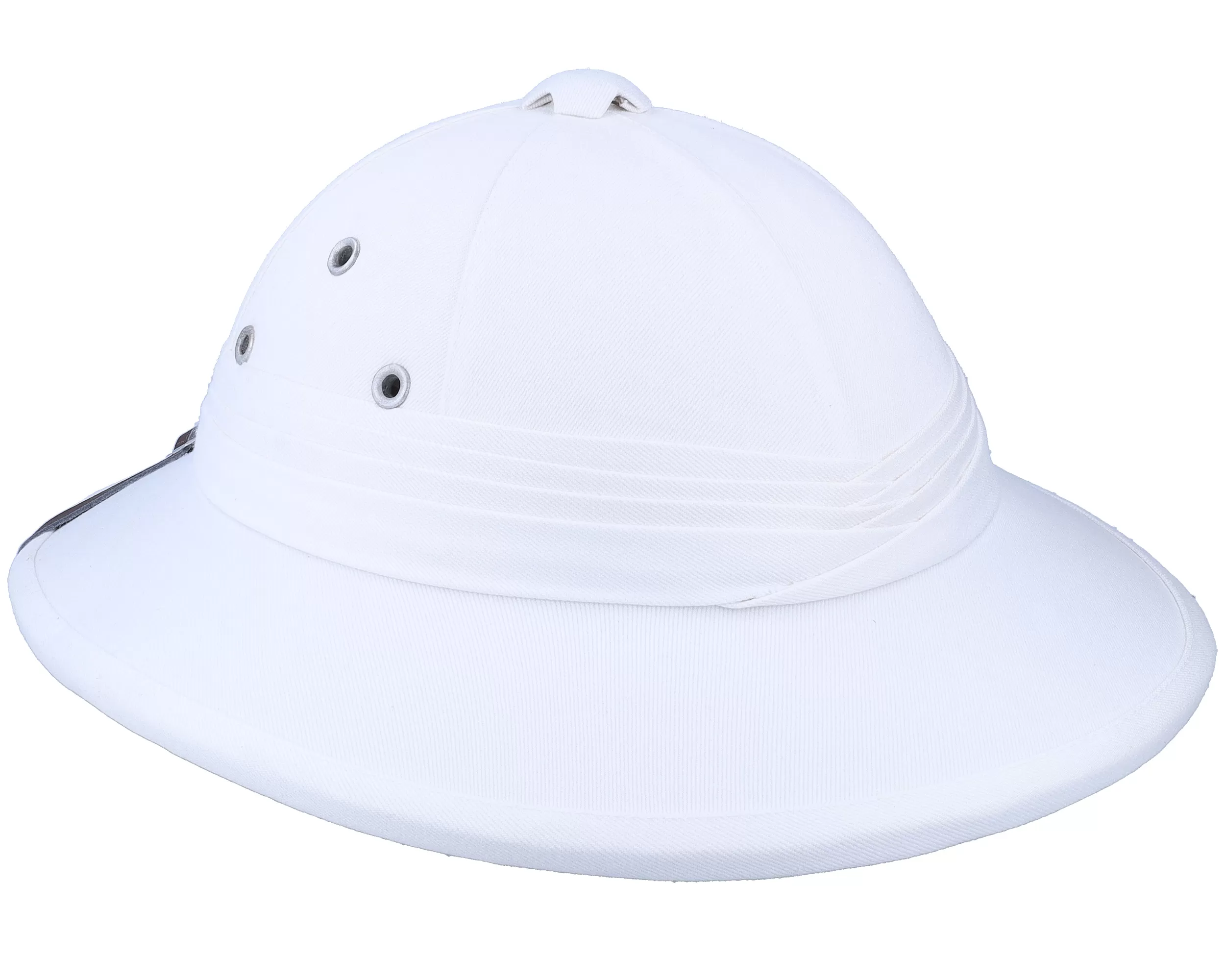 French Pith White Helmet - Village Hats 2 French Pith White Helmet - Village Hats - Image 2