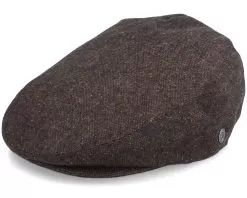Tyburn Brown Flat Cap - Jaxon & James