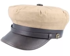 Rebel Motorcycle British Tan Vega Cap - Jaxon & James