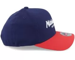 Hatstore Exclusive X Pinscript Baseball Navy/Red - Mitchell & Ness -Fashion Hat Online 5059427112600 4