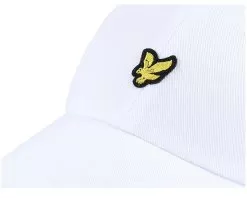 Baseball White Dad Cap - Lyle & Scott -Fashion Hat Online 5059775251747 6